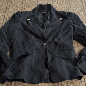 bebe Black Women's Suit Jacket
